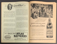 Load image into Gallery viewer, 1936 Stanley Cup Finals NHL Hockey Program Game 3 Toronto Maple Leafs Red Wings