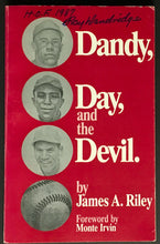 Load image into Gallery viewer, Ray Dandridge Signed Book Dany Day & The Devil Baseball 1987 HOF MLB JSA