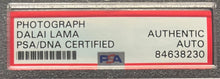 Load image into Gallery viewer, Dalai Lama Signed Photo Autographed Early Vintage Authentic Rare PSA/DNA