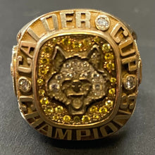 Load image into Gallery viewer, 2001-02 Peter Mahovlich 10K Gold + Diamond AHL Calder Cup Championship Ring LOA