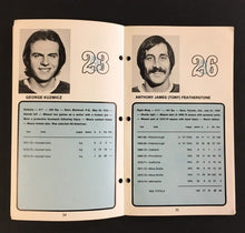 Load image into Gallery viewer, 1974 Toronto Toros Hockey Season Media Guide Frank Mahovlich Paul Henderson WHA