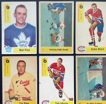 Load image into Gallery viewer, 1958/59 Parkhurst NHL Hockey Cards Complete Set Plante Richard Mahlovich Vintage