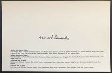 Load image into Gallery viewer, 1986-87 Toronto Maple Leafs NHL Hockey Team Photo Postcard Facsimile Signed