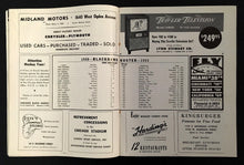 Load image into Gallery viewer, 1950 Chicago Stadium Hockey Program Boston Bruins vs Chicago Blackhawks NHL