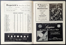 Load image into Gallery viewer, 1953 Washington Redskins vs. Chicago Cardinals NFL Football Program Trippi