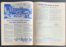 Load image into Gallery viewer, 1949 New York Giants 25th Anniversary Football Program vs Philadelphia Eagles