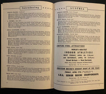 Load image into Gallery viewer, 1962 FIFA England Austria Soccer Friendly Program Wembley Stadium London Vintage