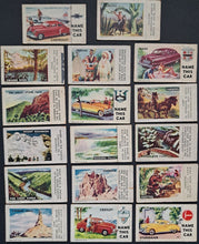 Load image into Gallery viewer, Topps License Plates x17 Trading Cards USA American States FLA ARI NY SD OK MAS