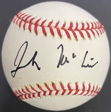 Load image into Gallery viewer, John McCain Autographed Signed Major League Rawlings Baseball Navy Officer JSA
