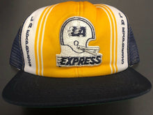 Load image into Gallery viewer, 1980s Vintage USFL Los Angeles Express Football Snapback Hat