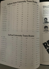 Load image into Gallery viewer, 1979 NCAA Basketball Final 4 MSU Indiana State Program Larry Bird Magic Johnson