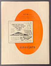 Load image into Gallery viewer, 1954 Oakville Meteors OHA Intermediate Doubleheader Hockey Program vs Markham +