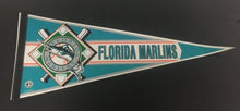 Load image into Gallery viewer, Florida Marlins MLB Baseball Team Pennant Full Size 29.5" Wincraft
