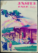 Load image into Gallery viewer, 1930 Canadian National Railways Travel Booklet Promoting Jasper Park Lodge