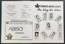 Load image into Gallery viewer, 1984 North Toronto Arena Hockey Program Toros Oldtimer vs Toronto Maple Leafs