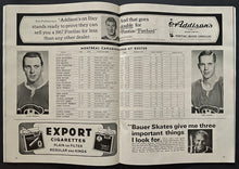 Load image into Gallery viewer, 1967 Stanley Cup Clinching Game NHL Hockey Program + Ticket Maple Leafs Win
