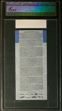 Load image into Gallery viewer, 2002 Salt Lake Olympics Mens Gold Medal Hockey Ticket Team Canada vs USA icert