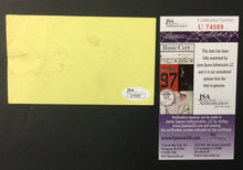 Load image into Gallery viewer, Scotty Bowman Autographed Index Card NHL HHOF Detroit Red Wings Signed Auto JSA