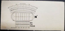 Load image into Gallery viewer, 1968 C.N.E. Stadium British Columbia Lions vs Toronto Argonauts CFL Football