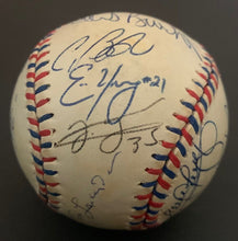 Load image into Gallery viewer, 1996 MLB All-Star Autographed x19 Team Signed Official Baseball PSA LOA A-Rod