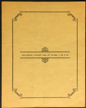 Load image into Gallery viewer, 1943 Hockey Exhibition Game Program Chicago Blackhawks vs Quebec Aces Rare