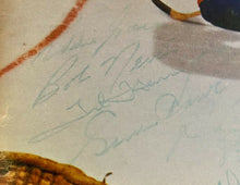 Load image into Gallery viewer, 1969 Autographed NHL Montreal All-Star Game Program Signed 19 Hockey Stars LOA