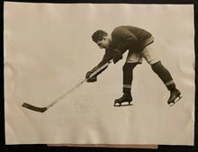 Load image into Gallery viewer, 1928 NHL Hockey Vintage Press Photo Cecil Babe Dye New York Americans Rare LOA