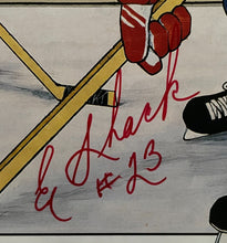 Load image into Gallery viewer, 1994 NHL Old Timers Program Signed x14 Shack Richard ++ Autographed Vtg Hockey