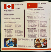 Load image into Gallery viewer, 1974 Canada Russia Summit Series Program + Ticket Maple Leaf Gardens Vintage