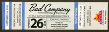 Load image into Gallery viewer, 2011 Bad Company Unused Concert Ticket Toronto Woodbine Racetrack Brian Howe