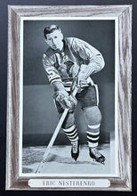 Load image into Gallery viewer, 1950-64 Beehive Corn Syrup Group 3 Hockey Photo Eric Nesterenko NHL