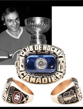 Load image into Gallery viewer, 1975-76 Montreal Canadiens Guy Lafleur Salesman's Sample Stanley Cup Gold Ring