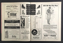 Load image into Gallery viewer, 1946 Chicago Stadium NHL Program New York Rangers Chicago Blackhawks George Gee