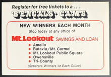 Load image into Gallery viewer, 1976 Cincinnati Bengals Pocket Schedule + Tickets Order Form + Envelope NFL