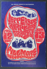 Load image into Gallery viewer, Jefferson Airplane + Grateful Dead Original Handbill Postcard The Filmore VTG