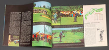 Load image into Gallery viewer, 1970 Spectators Program Shell's Wonderful World Of Golf Trevino Weiskope Knudson