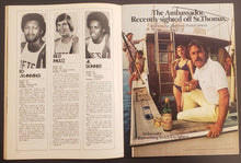 Load image into Gallery viewer, 1975 ABA Playoff Program New York Nets vs Spirits of St Louis Nassau Coliseum