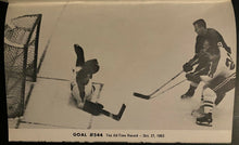 Load image into Gallery viewer, 1971 Vintage NHL Hockey Detroit Red Wings Gordie Howe Retirement Booklet Rare