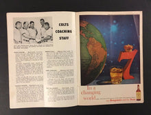 Load image into Gallery viewer, 1959 NFL Program Wrigley Field Chicago Bears vs Baltimore Colts Football