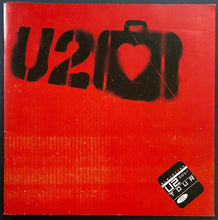 Load image into Gallery viewer, 2001 U2 Elevation Concert Tour Program With Insert Stickers Unused