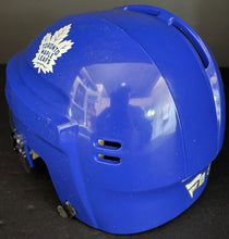 Load image into Gallery viewer, Zach Hyman Autographed Toronto Maple Leaf Mini Helmet Signed NHL Fanatics