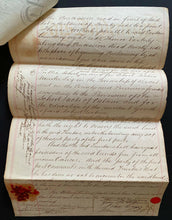 Load image into Gallery viewer, Historic 1873 Deed School House + Residence Town Brant Ontario Thomas Williams