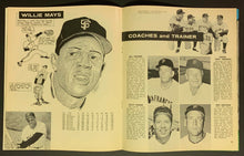 Load image into Gallery viewer, 1960 MLB Baseball San Francisco Giants Yearbook Willie Mays Vintage Year Book