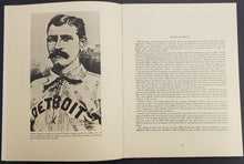 Load image into Gallery viewer, 1976 Tiger Stadium History Richard J Moss Publication Detroit Tigers Baseball