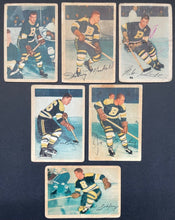 Load image into Gallery viewer, 1953-54 Parkhurst Hockey Cards Full Set Low Grade NHL Beliveau Worsley RC KSA 1