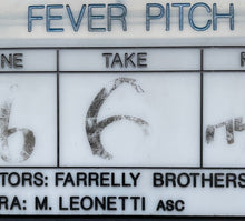 Load image into Gallery viewer, Fever Pitch Camera Slate Boston Red Sox Farrelly Brothers Slate Board Movie