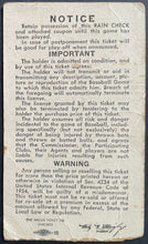 Load image into Gallery viewer, 1962 All Star Game Ticket Stub Wrigley Field Bleacher Seats American League MLB