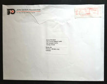 Load image into Gallery viewer, 2000 John Leclair Celebrity Golf Tournament Attendee Photo Card and Envelope