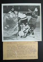 Load image into Gallery viewer, 1954 Boston Garden NHL Hockey Type 1 Original Press Photo Stanley Cup Semi-Final