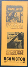 Load image into Gallery viewer, 1965 CFGM Country Music 1310 Radio Survey Chart Toronto Connie Smith Jim Reeves
